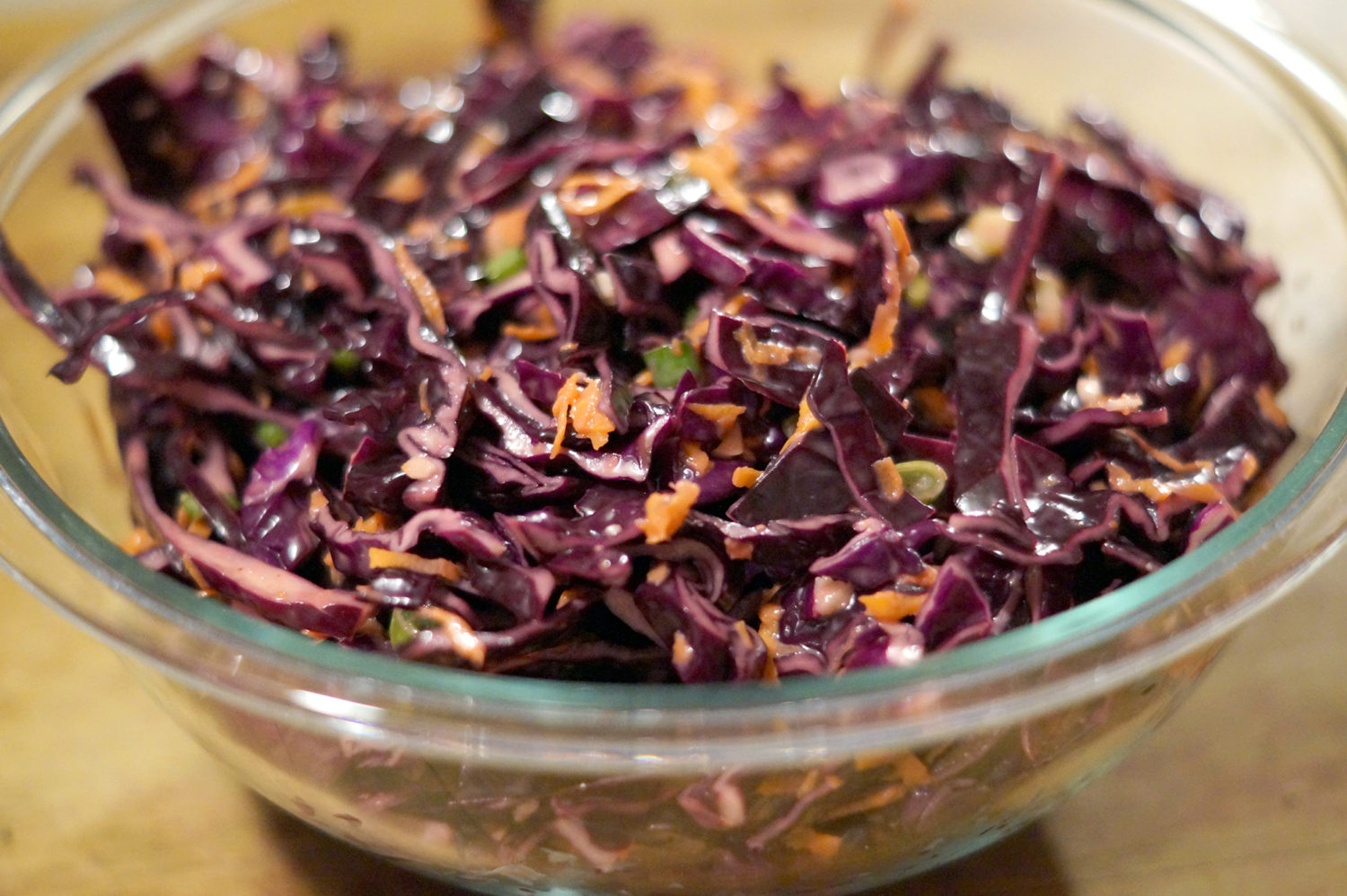 Red Cabbage Slaw