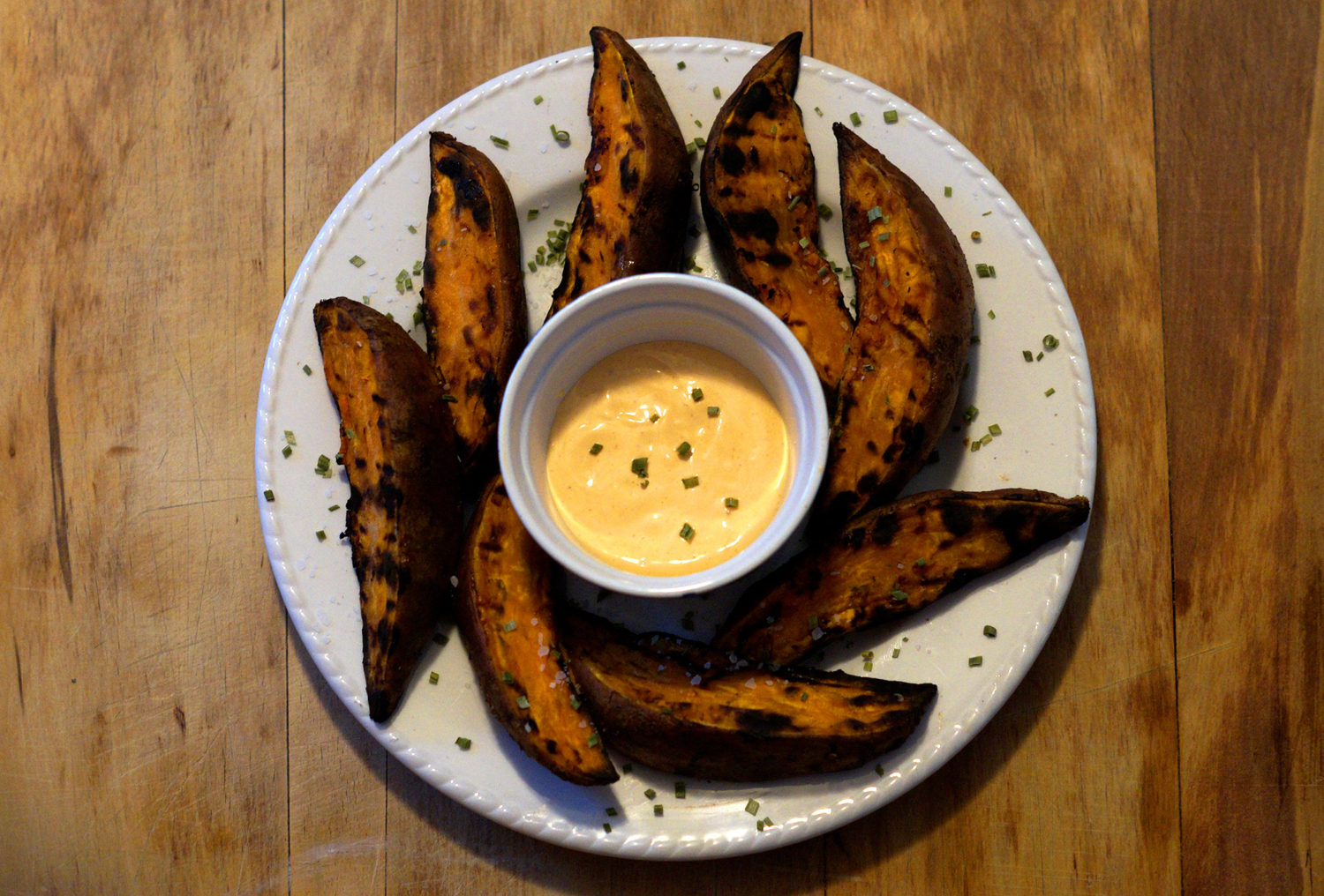 BBQ Sweet Potato Wedges