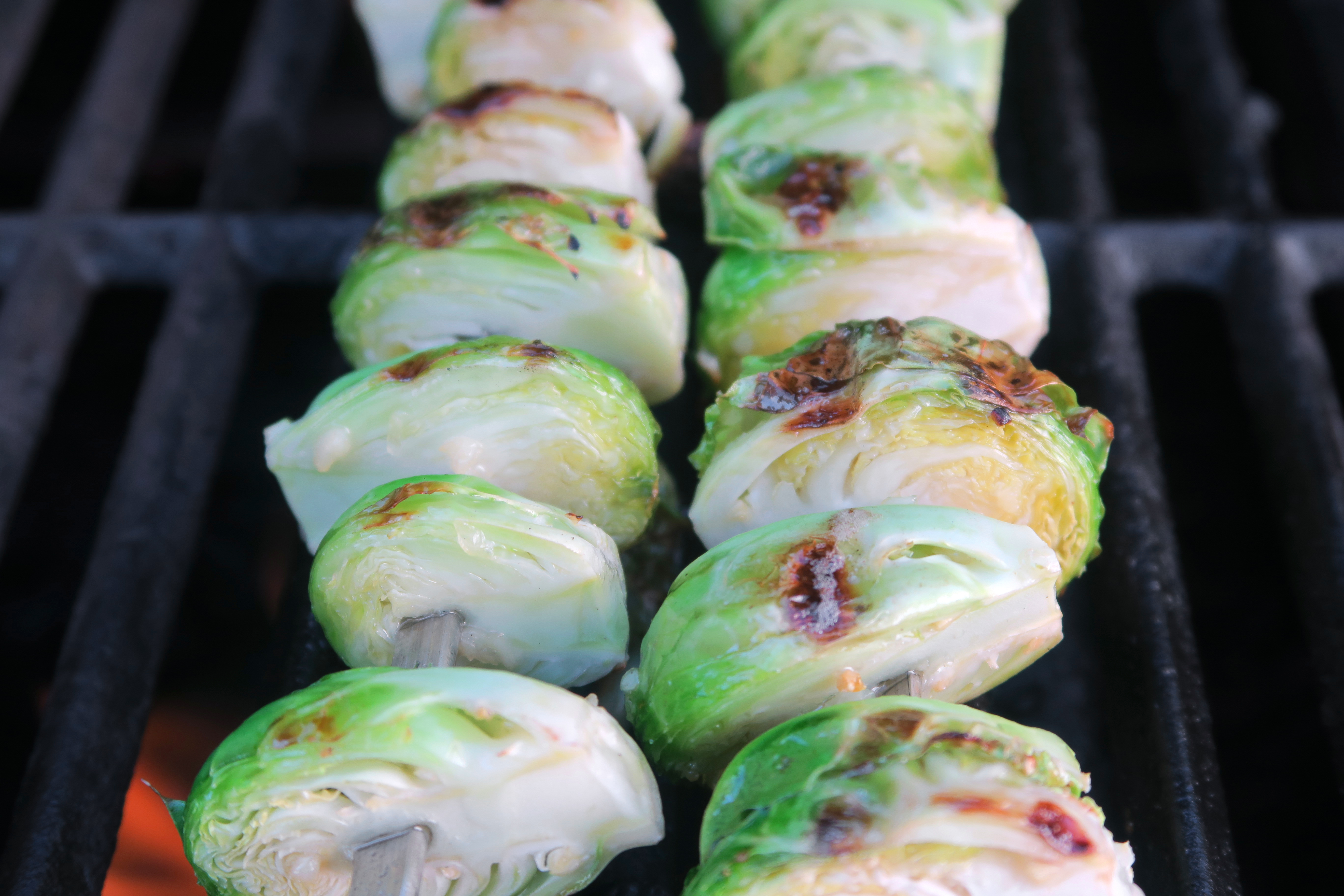 Brussel Sprouts on the BBQ