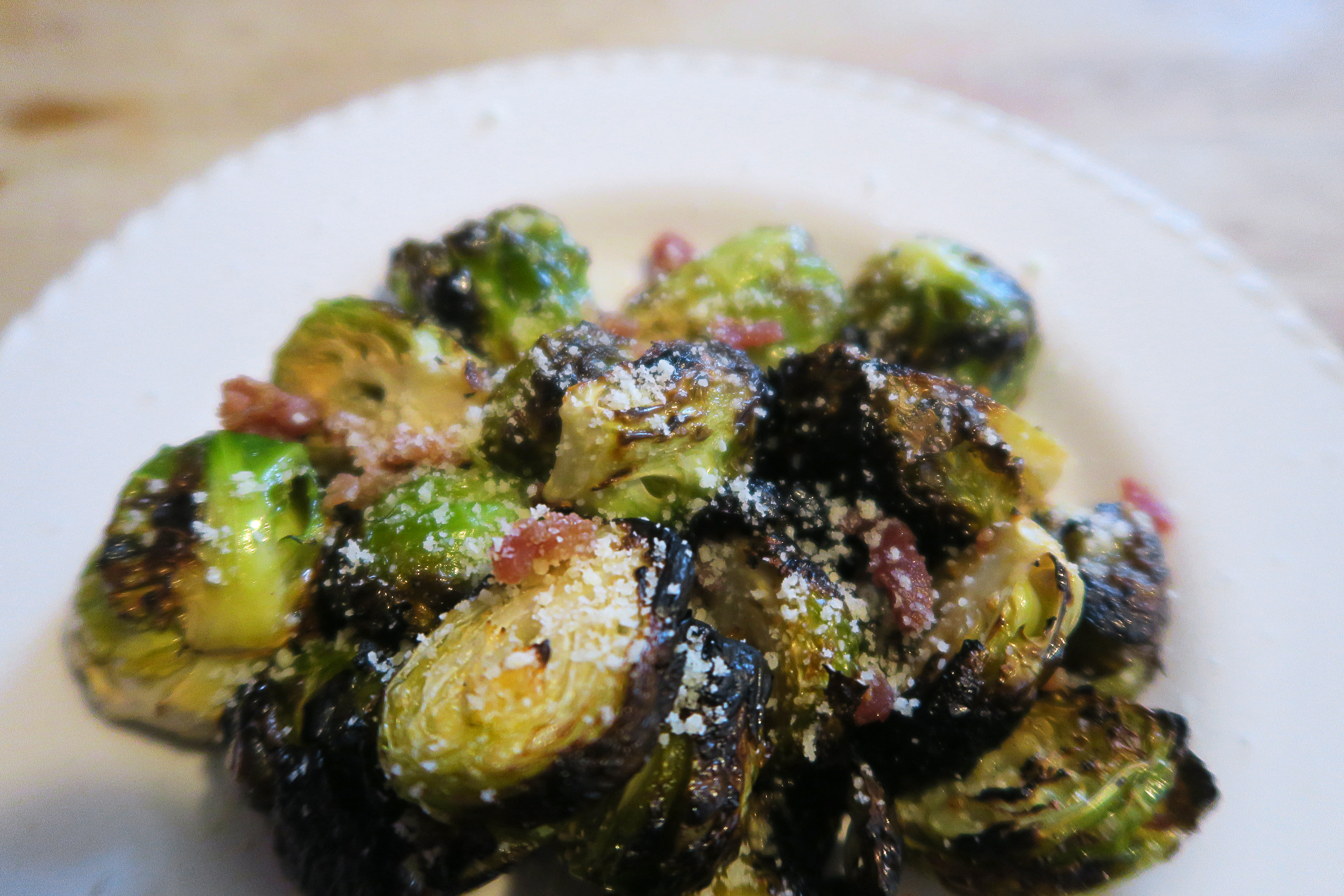 BBQ Garlic & Parmesan Brussel Sprouts
