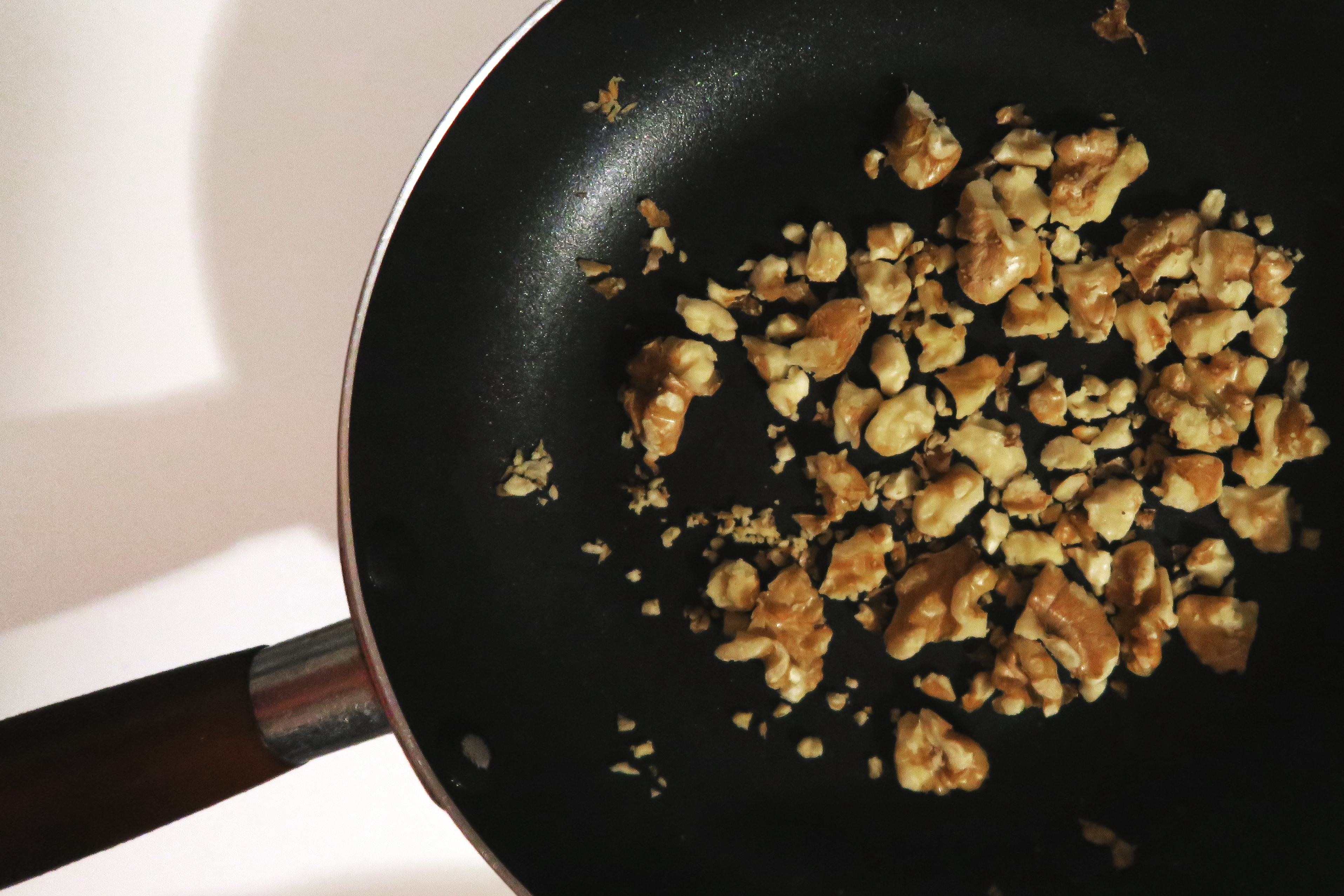 Toasted crushed walnuts